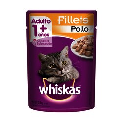 WHISKAS POUCH 85 GR POLLO