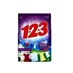 DETERGENTE POLVO 1-2-3 800 GR SUAVIZANTE DETERGENTE POLVO 1-2-3 800 GR SUAVIZANTE