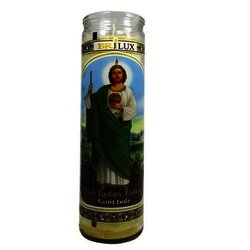 VELADORA MISTICAS CON IMAGEN SAN JUDAS TADEO