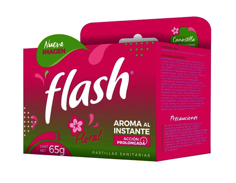 PASTILLA SANITARIA FLASH 65 GR FLORAL