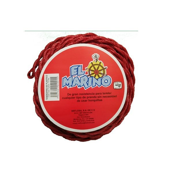 TENDEDERO MARINO 10 MTS PAQ C/6