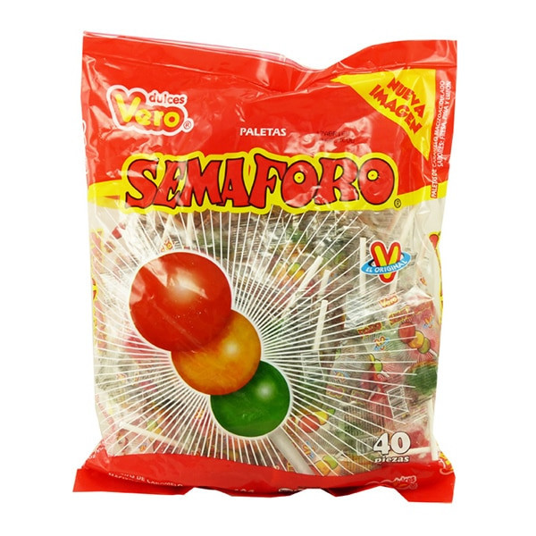 PALETA SEMAFORO VERO CON 40 PIEZAS