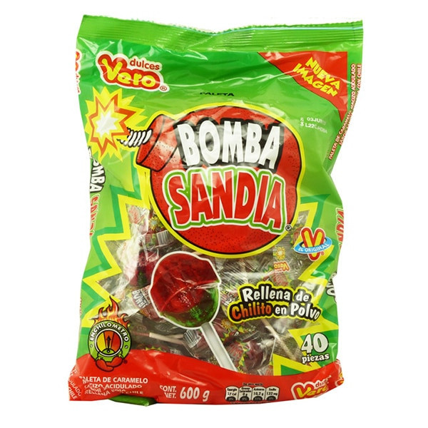 PALETA BOMBA CHILE SANDIA VERO C/40 PZ