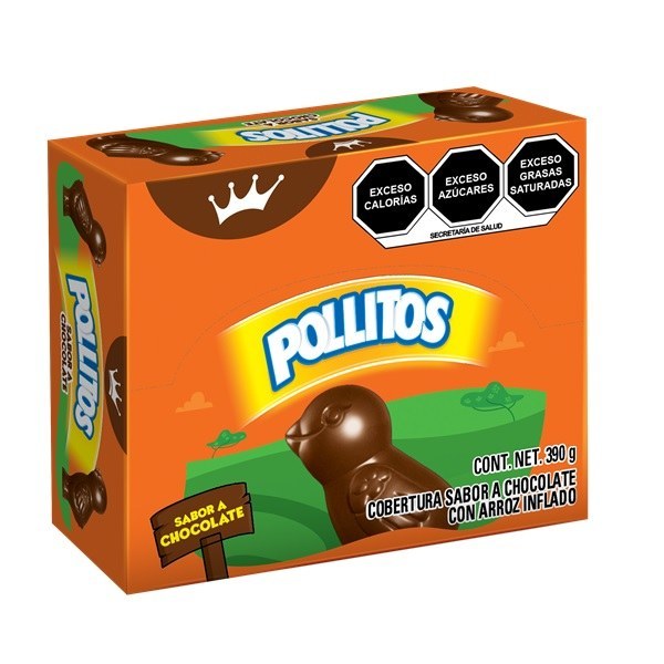 CHOCOLATE POLLOS CORONA C/60 PZ