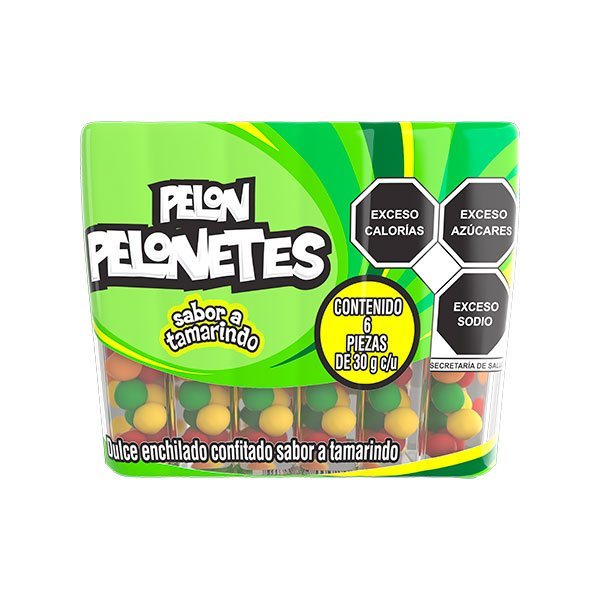 PULPA PELONETES CON 6 PZ