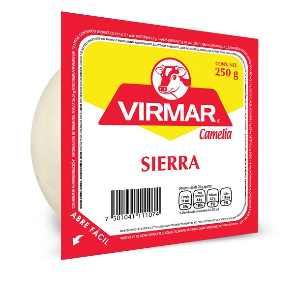 QUESO RUEDA VIRMAR 250 GR
