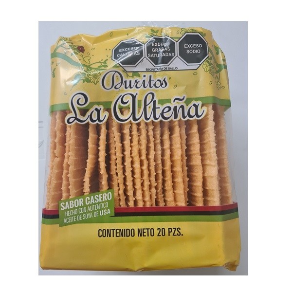 DURITOS CHICHARRON ALTEÑA C/20 PZ