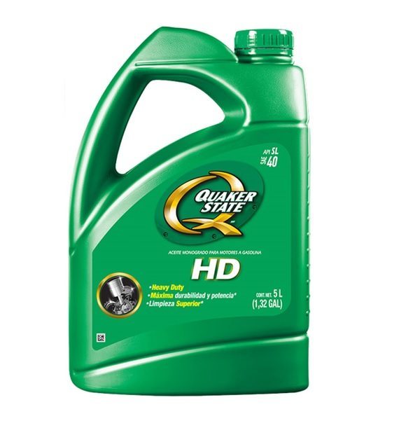 ACEITE PARA MOTOR QUAKER #40 5 LITROS