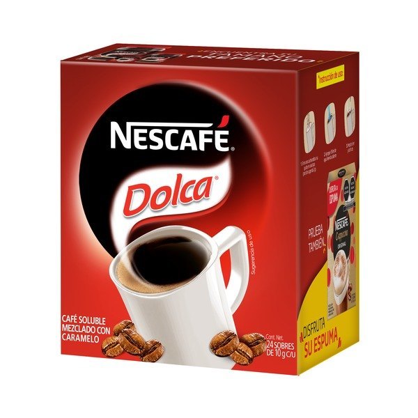 CAFE DOLCA SOBRE EXH C/24 PZAS DE 10 GR