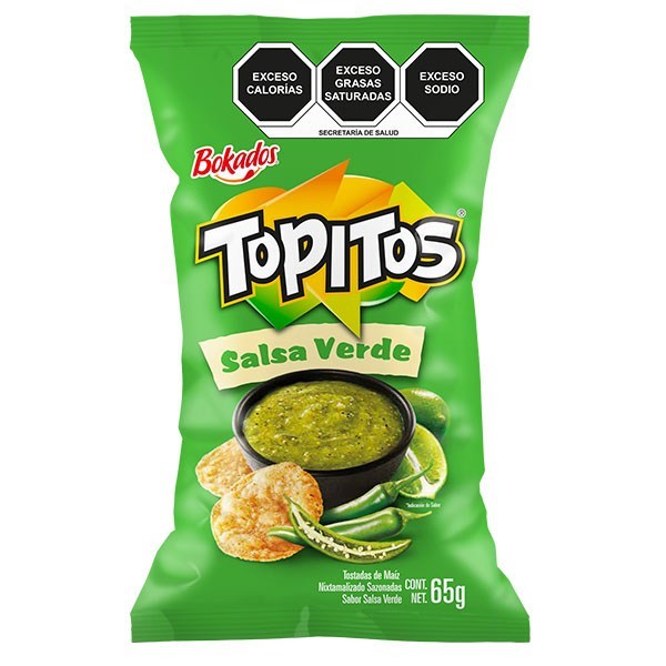 TOPITO 360 BOKADOS C/10 DE 65 GR