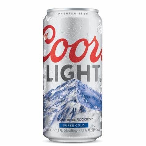CERVEZA COORS LIGHT LATA 355 ML