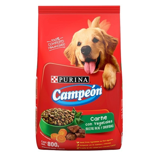 ALIMENTO PERRO CAMPEON ADULTO 800 GR