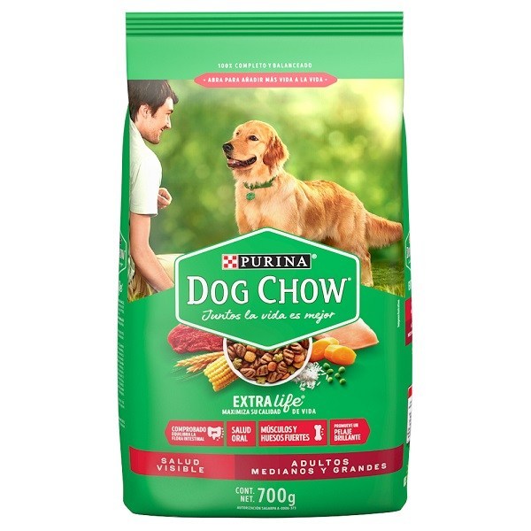 ALIMENTO PERRO DOG CHOW ADULTO 500 GR