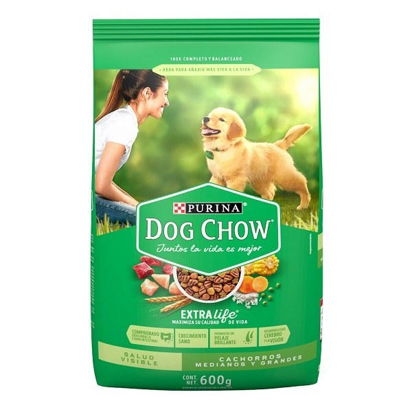 ALIMENTO PERRO DOG CHOW PUPPY 500 GR