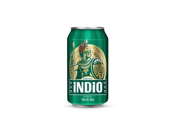 CERVEZA INDIO LATA 355 ML
