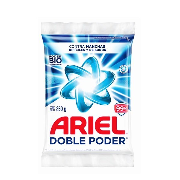 DETERGENTE POLVO ARIEL 850 GR