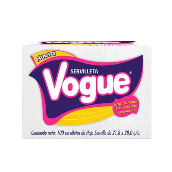 SERVILLETA VOGUE 100 HOJAS