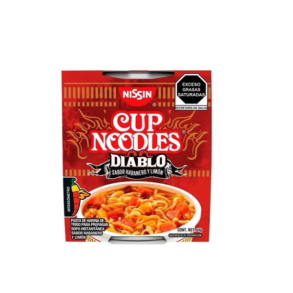 SOPA NISSIN INTENSO 64 GR DIABLO