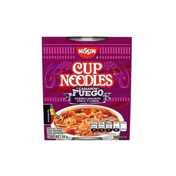 SOPA NISSIN INTENSO 64 GR CAMARON FUEGO