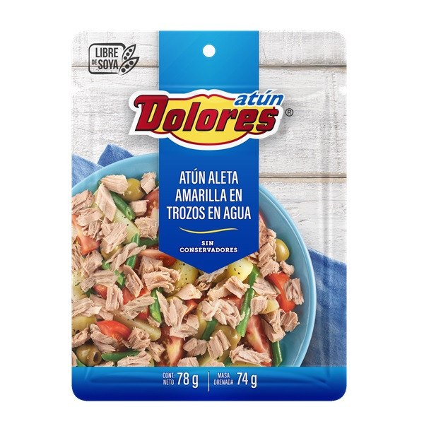 ATUN DOLORES POUCH AGUA 78 GR