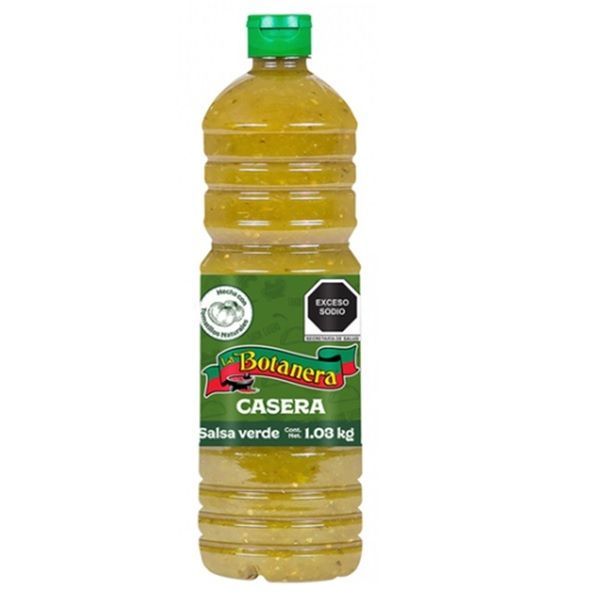 SALSA VERDE BOTANERA 956 ML