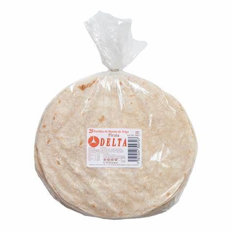 TORTILLA HARINA PIRATA DELTA C/25 PZ