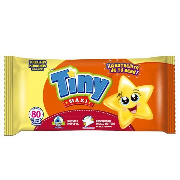 TOALLA HUMEDA TINY CON 80