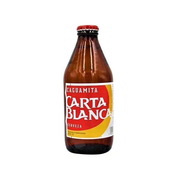 CERVEZA CARTA BLANCA CAGUAMITA 300 ML