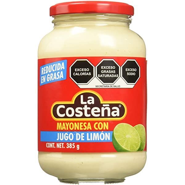MAYONESA LA COSTEÑA REDUCIDA GRASA 385 GR
