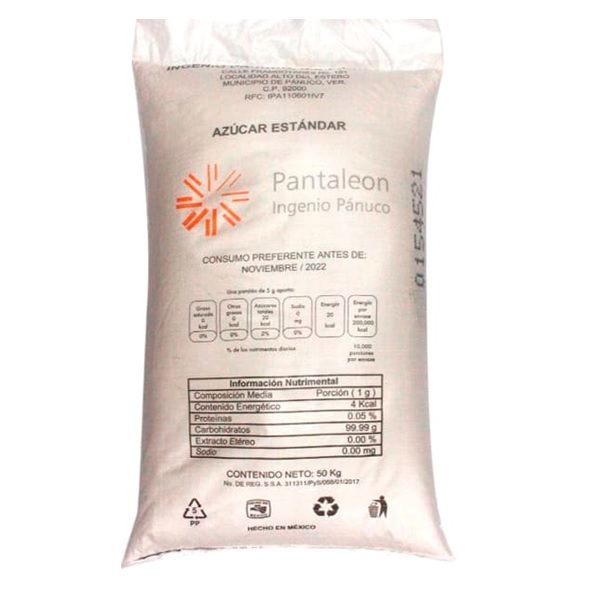 AZUCAR ESTANDAR BULTO 50 KG