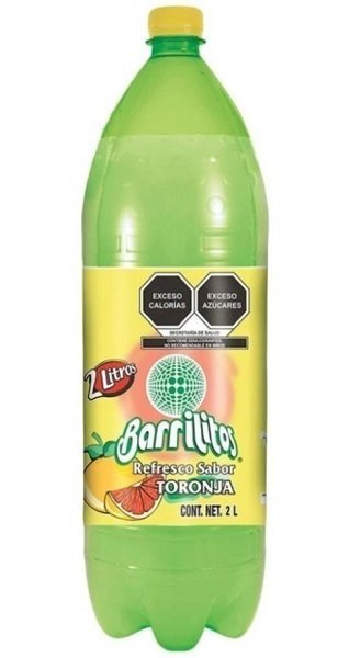 REFRESCO BARRILITOS 2 LITROS TORONJA