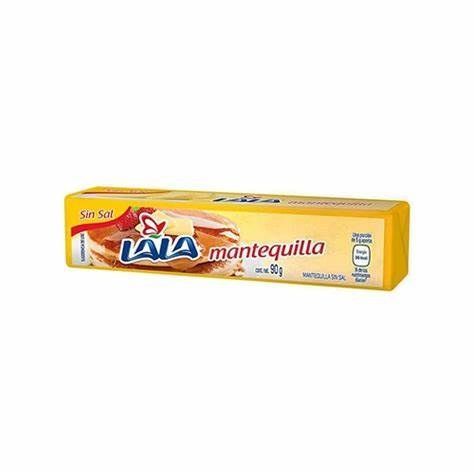 MANTEQUILLA LALA SOLIDA ENTERA 90 GR