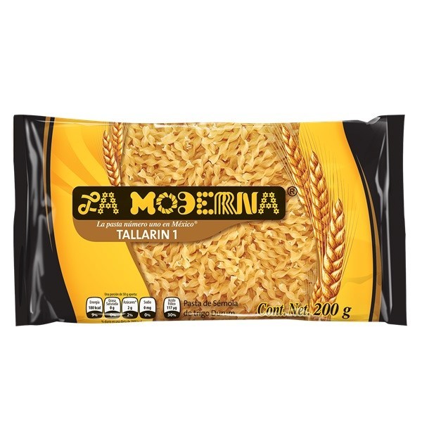 PASTA LA MODERNA 200 GR TALLARIN #1